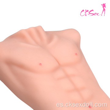 TPE Masturbador Masculino Muñeca Sexual Torso Medio Cuerpo